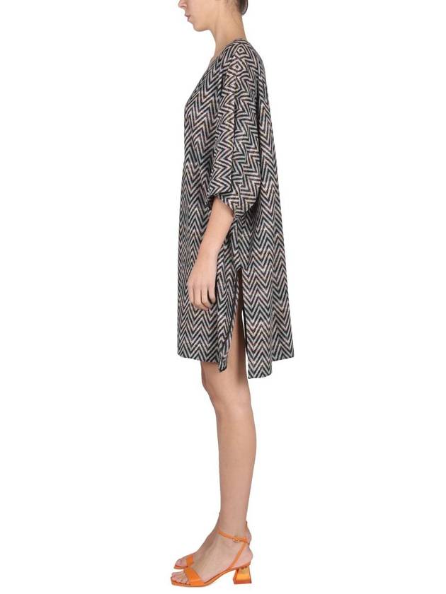 Missoni V-Neck Dress - MISSONI - BALAAN 4