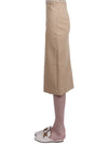 Primavera Women's Felice Skirt Beige FELICE 002 - MAX MARA - BALAAN 4