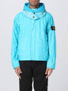 Membrana 3L TC Detachable Hooded Jacket Blue - STONE ISLAND - BALAAN 1