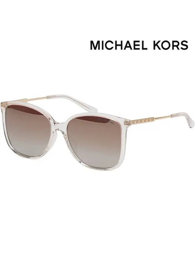 Sunglasses MK2169F 30156K mirror transparent horn rim - MICHAEL KORS - BALAAN 4