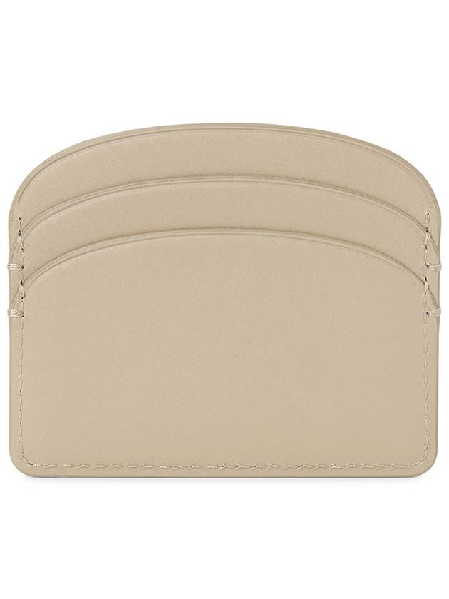 Demi Lune Card Wallet Nude Beige - A.P.C. - BALAAN 3