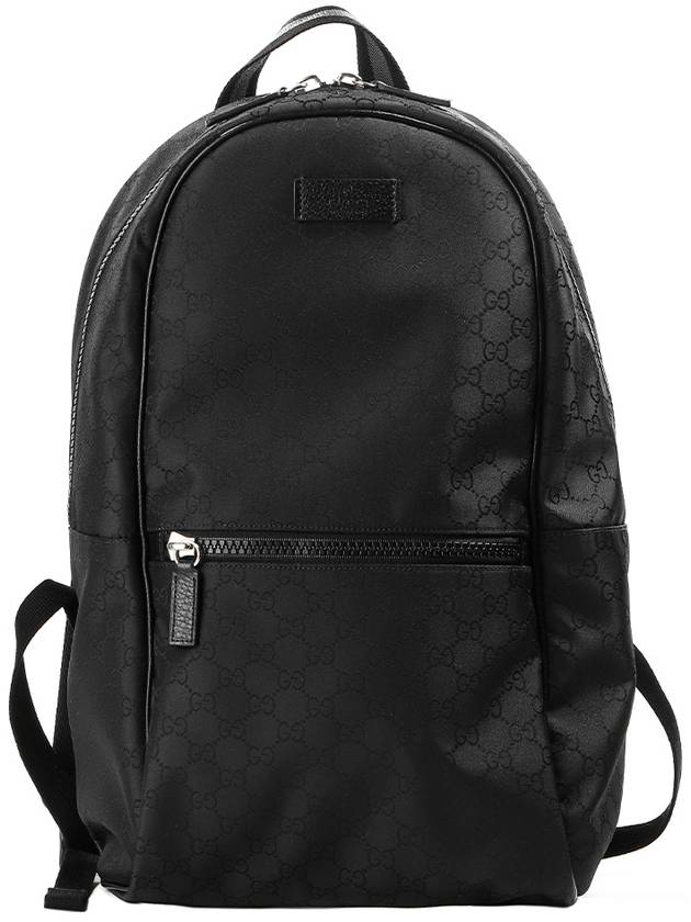 GG Pattern Nylon Backpack Black - GUCCI - BALAAN 2