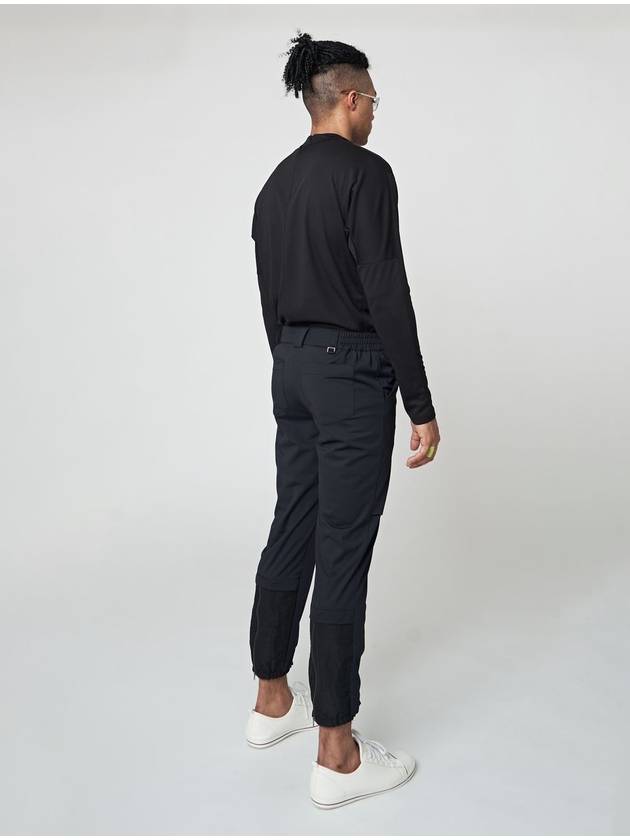 Zipper Jogger G Pants Black - ATHPLATFORM - BALAAN 4