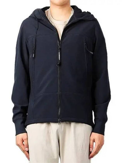 Men's Shell R Goggles Hooded Jacket Navy - CP COMPANY - BALAAN 2