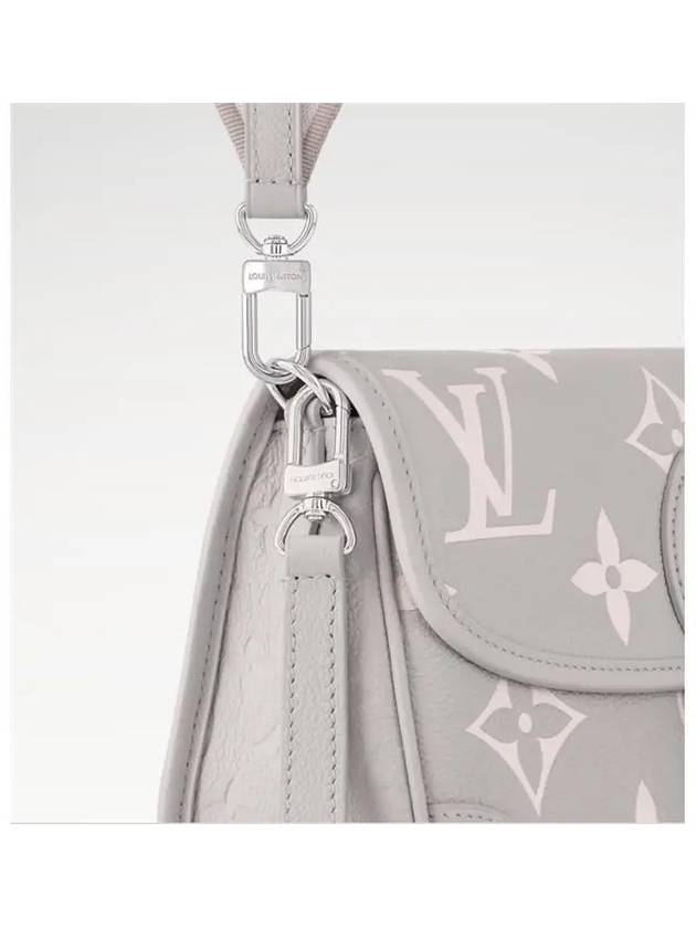 Diane Monogram Empreinte Shoulder Bag Grey - LOUIS VUITTON - BALAAN 3