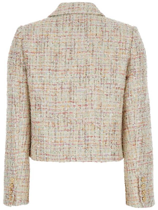 Women's Pastel Boucle Jacket - SELF PORTRAIT - BALAAN 3