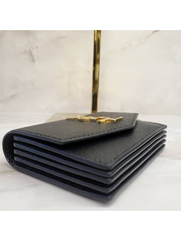 Uptown accordion business card wallet 607685 0523 - SAINT LAURENT - BALAAN 6