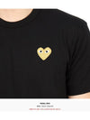 Comme des Gar ons Goldwappen Men s Short Sleeve T Shirt AZ T216 051 1 - COMME DES GARCONS PLAY - BALAAN 8