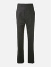 Super 120S Twill Classic Backstrap Trouser Pants Dark Grey - THOM BROWNE - BALAAN 4