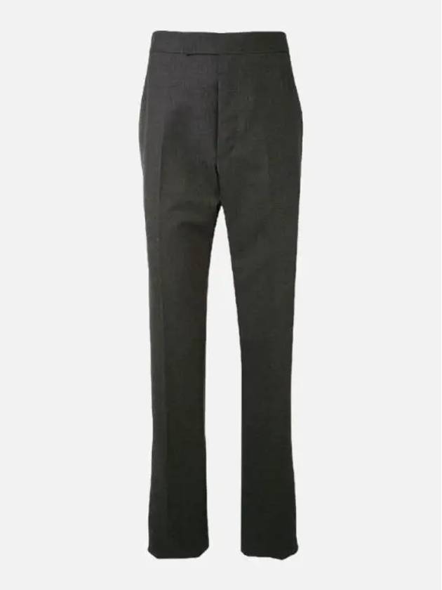 Super 120S Twill Classic Backstrap Trouser Pants Dark Grey - THOM BROWNE - BALAAN 2