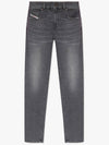 2019 D Strukt Slim Fit Jeans Grey - DIESEL - BALAAN 2