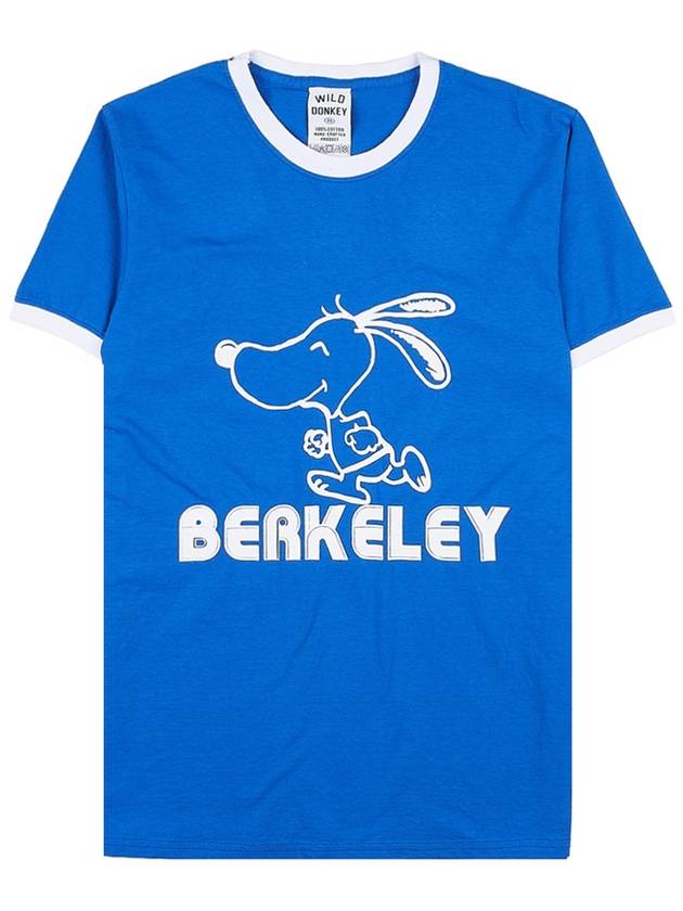 Wild Donkey Berkeley Cotton TShirt T BERKELEY ROYAL WHITE - WILD DONKEY - BALAAN 10