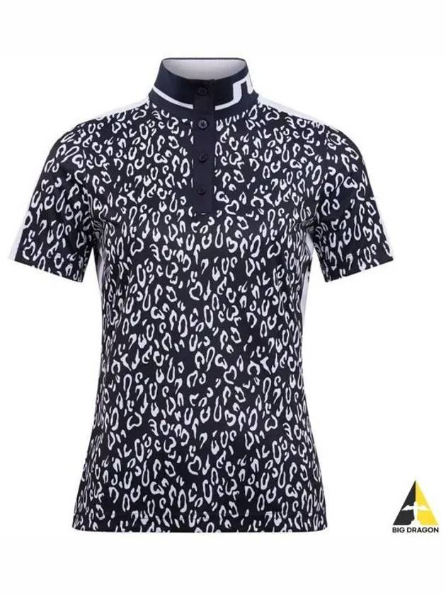 Golf wear women s short sleeve t shirt GWJT06167 O455 - J.LINDEBERG - BALAAN 2