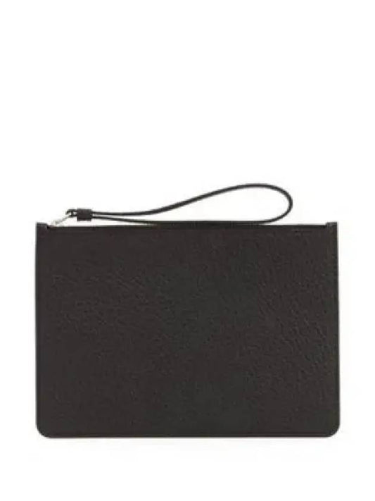 Small Leather Clutch Bag Black - MAISON MARGIELA - BALAAN 2