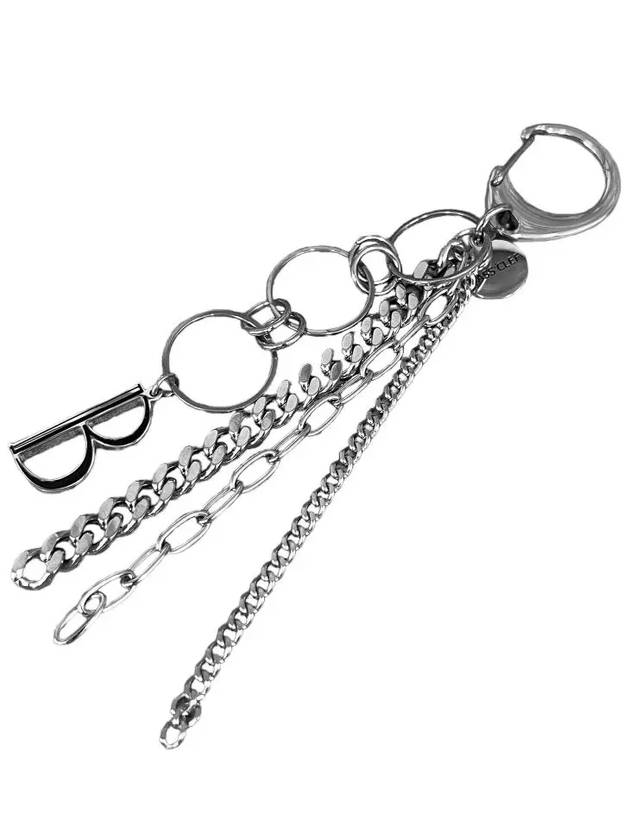 Surgical Steel Pants Chain Key Holder Silver - BASSCLEF - BALAAN 6