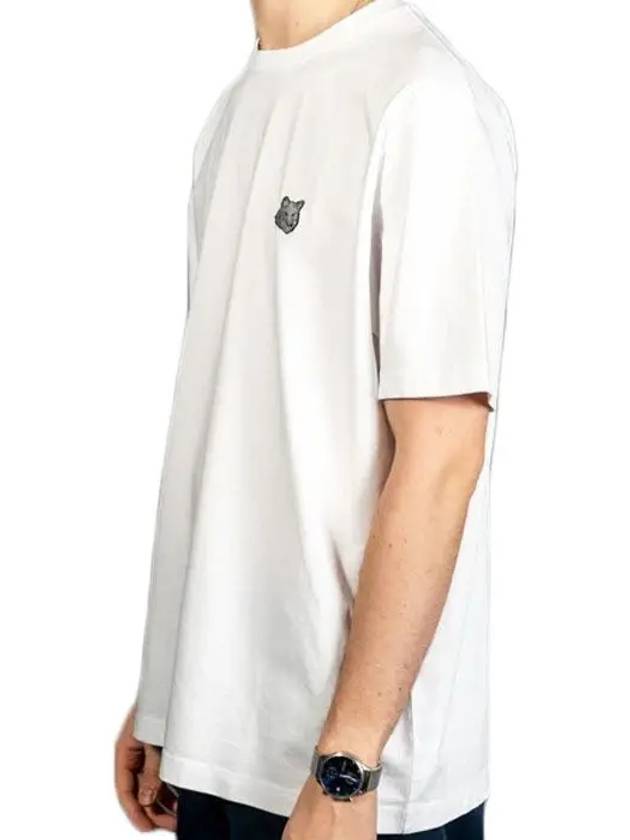 Bold Fox Head Patch Comfort Short Slevee T-Shirt White - MAISON KITSUNE - BALAAN 3