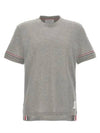 24SS Lightweight Cotton Short Sleeve TShirt MJS247AJ0129 - THOM BROWNE - BALAAN 6