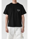 NUS22234 Bag Mask Short Sleeve T Shirt Black 009 - IH NOM UH NIT - BALAAN 2