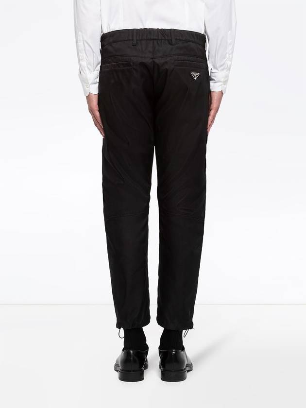 Re-Nylon Straight Pants Black - PRADA - BALAAN 4