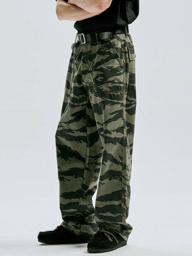 Loose fit tiger camo furtig pants - KND - BALAAN 5