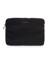 Logo Quilted Laptop Briefcase Black - MARC JACOBS - BALAAN 2