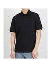 Cotton Jersey Polo Shirt Black - BRUNELLO CUCINELLI - BALAAN 1