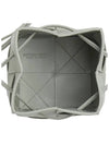 Intrecciato Cassette Small Bucket Bag Grey - BOTTEGA VENETA - BALAAN 5