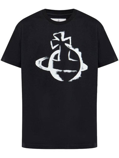 Vivienne Westwood T-shirts and Polos Black - VIVIENNE WESTWOOD - BALAAN 1