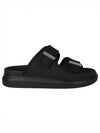 Hybrid Rubber Slippers Black - ALEXANDER MCQUEEN - BALAAN 2