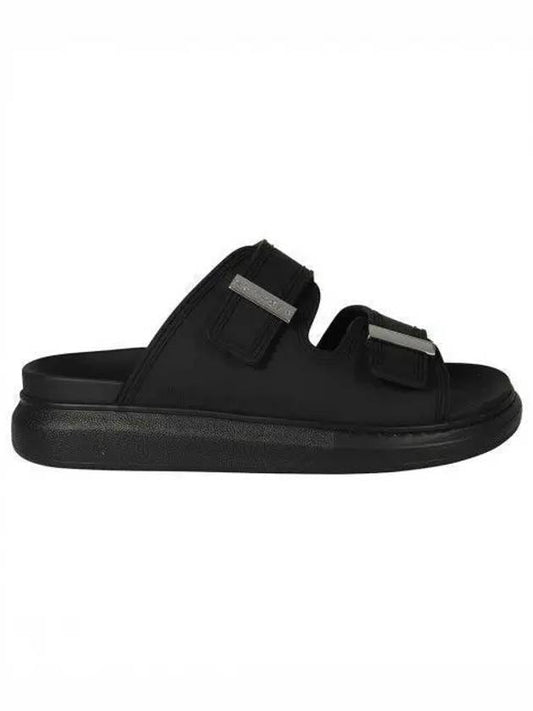 Hybrid Rubber Slippers Black - ALEXANDER MCQUEEN - BALAAN 2