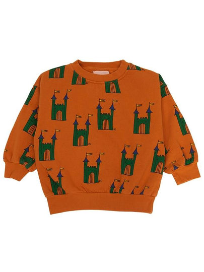 Faraway Castle All Over Sweatshirt Orange - BOBO CHOSES - BALAAN 2