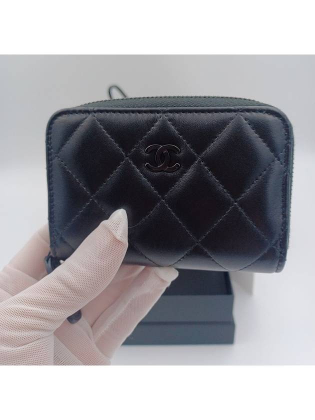 Women s Zipper Doll Lambskin Black AP0216 - CHANEL - BALAAN 5