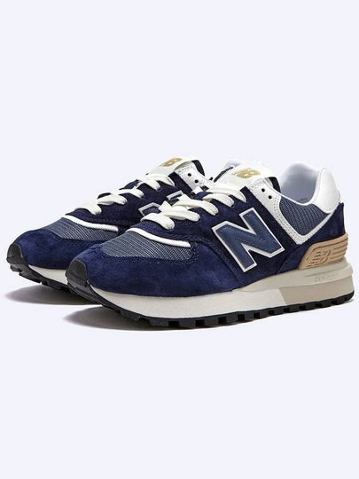 574 Legacy Low Top Sneakers Navy - NEW BALANCE - BALAAN 2