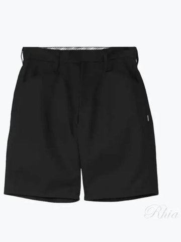 Wp Wide Ec St 221 Ben H PTM03 Black Work Shorts - NEIGHBORHOOD - BALAAN 1