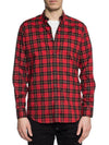 Check Long Sleeve Shirt Red - DSQUARED2 - BALAAN 3