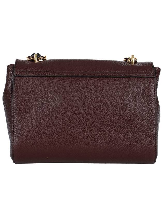 Lily Small Grain Cross Bag Brown - MULBERRY - BALAAN 7