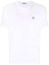 Men's Logo Short Sleeve T-Shirt White - STONE ISLAND - BALAAN 2