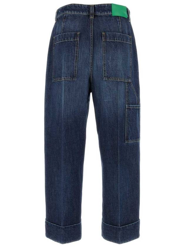 Denim Straight Pants 771873V2J80 4715 DENIM - BOTTEGA VENETA - BALAAN 3