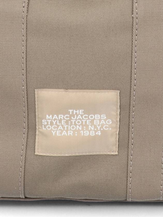 Logo Small Canvas Tote Bag Khaki - MARC JACOBS - BALAAN 6