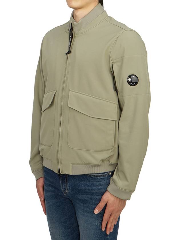 Shell-R Bomber Jacket Sage - CP COMPANY - BALAAN 4