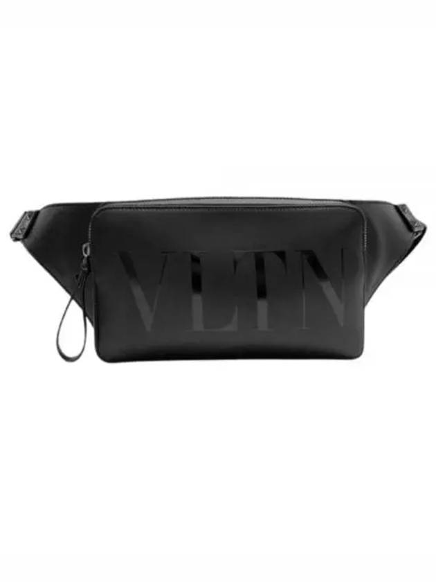 5Y0B0719 BHY 0NO 5Y2B0719 Leather VLTN Belt Bag - VALENTINO - BALAAN 1