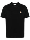 Maison Kitsune Chillex Fox Cotton Short Sleeve T Shirt LM00110 - POLO RALPH LAUREN - BALAAN 1