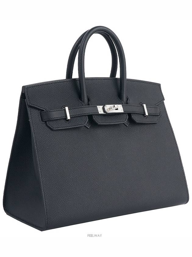 Celie Bulkin 25 Black Silver B 72824 - HERMES - BALAAN 3