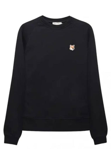 fox head patch women sweatshirt - MAISON KITSUNE - BALAAN 1