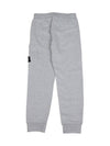 Kids Compass Logo Patch Training Jogger Track Pants Grey - STONE ISLAND - BALAAN 3