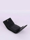 Matelasse Logo Nappa Leather Half Wallet Black - MIU MIU - BALAAN 6