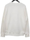 Jesus Print Crew Neck Sweatshirt White - IH NOM UH NIT - BALAAN 4