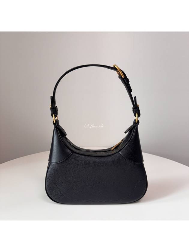 Aphrodite Small Logo Chain Shoulder Bag Black - GUCCI - BALAAN 5