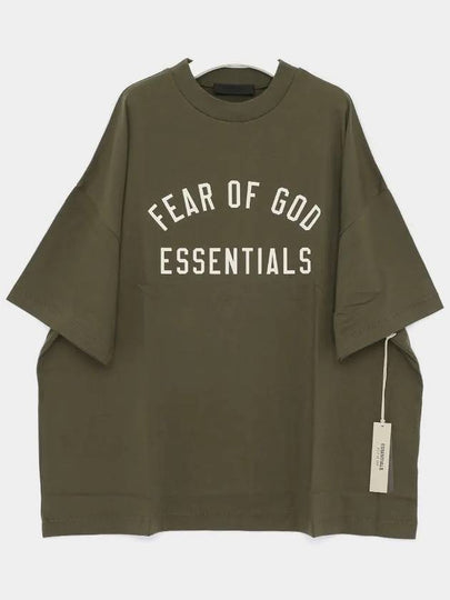 Short Sleeve T Shirt 125BT244195F MILITARY - FEAR OF GOD - BALAAN 2