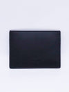 Men's Leather Black Rockstud Card Wallet Black - VALENTINO - BALAAN 3